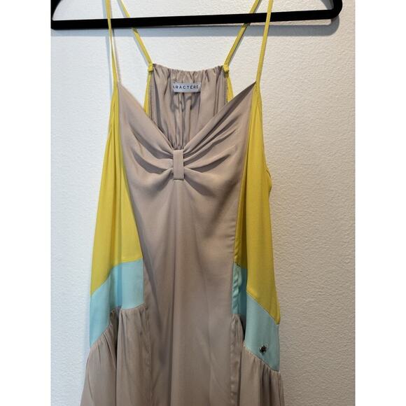 Caractere Silk Blend Tank Top Women’s Size US6 Colorblock Resort Coastal Resort - Picture 2 of 10